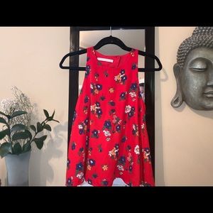 Floral tank top